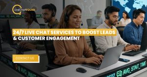 Read more about the article 24/7 Live Chat Services to Boost Leads & Customer Engagement